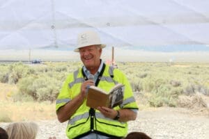 Wilford Clyde smiling